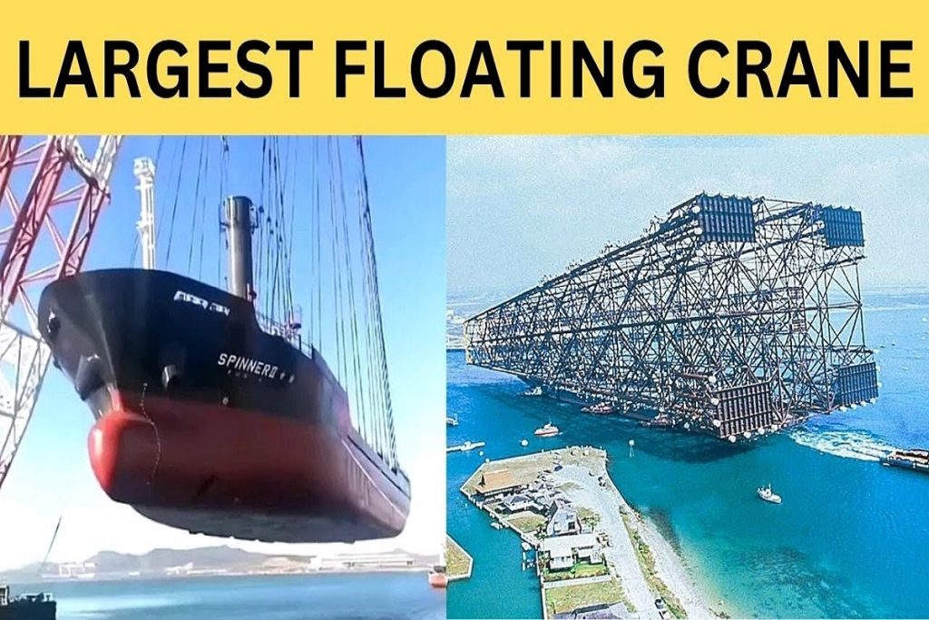 Αυτός είναι ο μεγαλύτερος πλωτός γερανός στον κόσμο! (video)