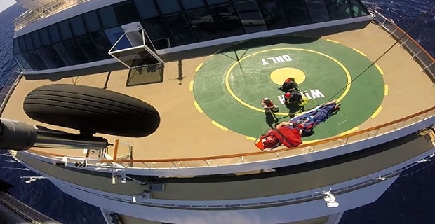 Μεταφορά Ασθενούς με Ελικόπτερο του ΠΝ