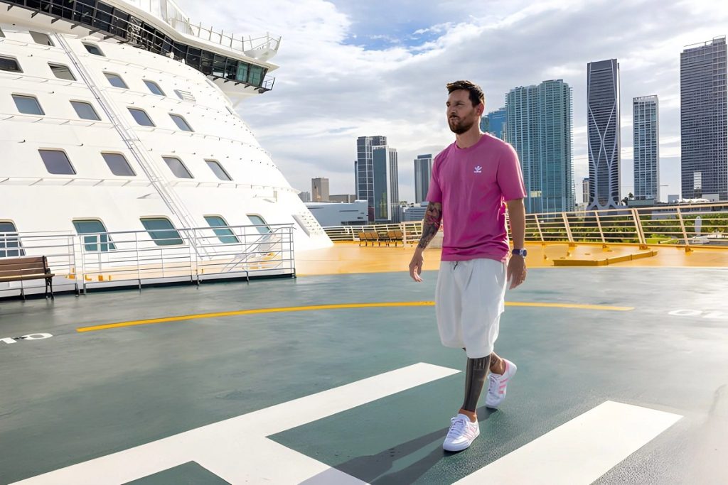 Ο Λιονέλ Μέσι ανάδοχος του νεότευκτου κρουαζιερόπλοιου «Icon Of The Seas» της Royal Caribbean