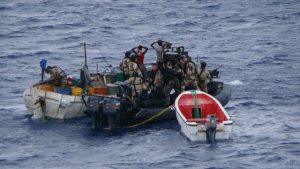 Suspected pirates off Somalia disrupted by naval forces