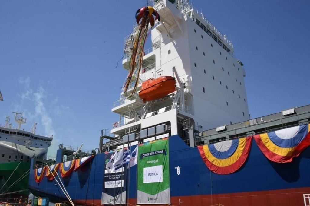 Η Euroseas παρέλαβε το νεότευκτο containership «M/V Monica»