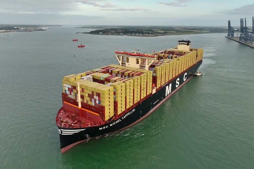 Αυτό θα είναι το όνομα του νέου μεγαλύτερου πλοίου μεταφοράς κοντέινερ στον κόσμο! (video)