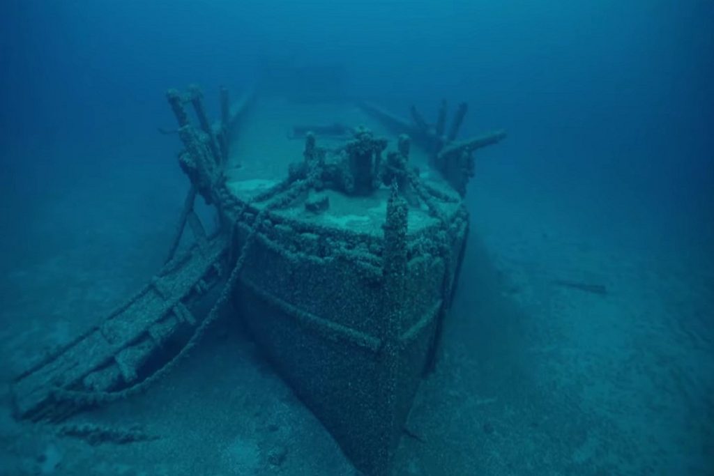 Γύριζαν ντοκιμαντέρ για μύδια και ανακάλυψαν ναυάγιο – Το πλοίο είχε βυθιστεί πριν από 128 χρόνια (video)