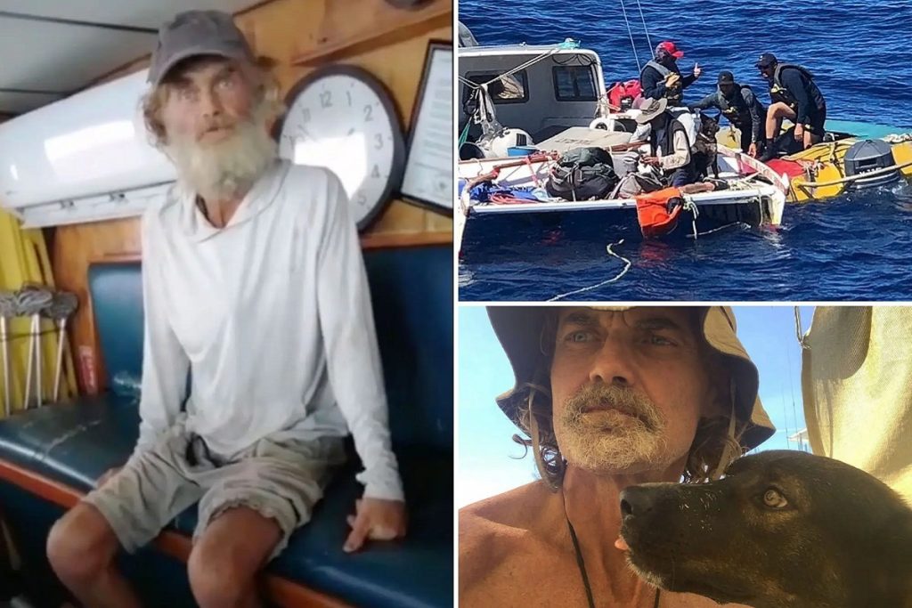 Ναυαγός στον Ειρηνικό επιβίωσε για μήνες μαζί με τον σκύλο του, τρώγοντας ωμά ψάρια κι έπινε βρόχινο νερό (video)