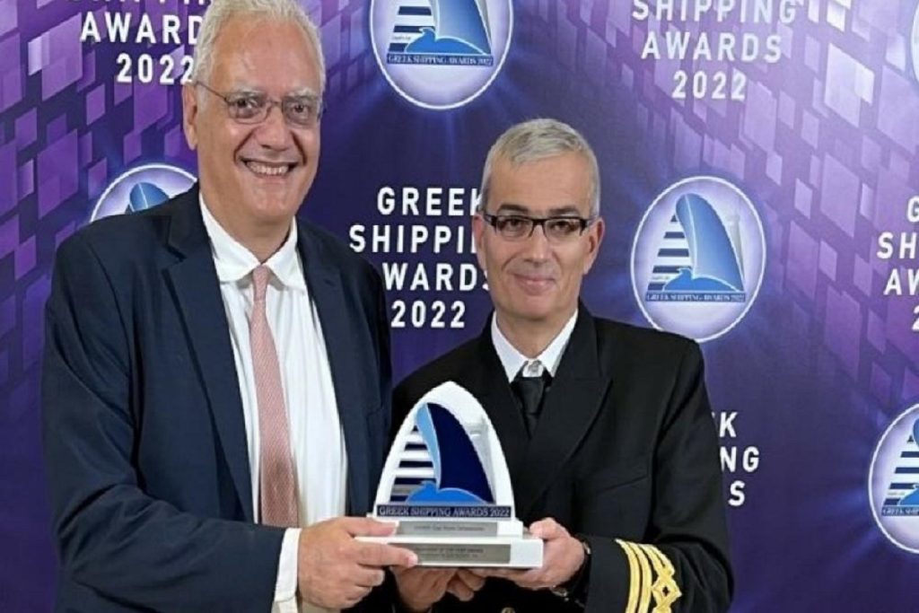 Cpt. Κίμωνας Χριστοδούλου… “Ναυτικός της Χρονιάς”