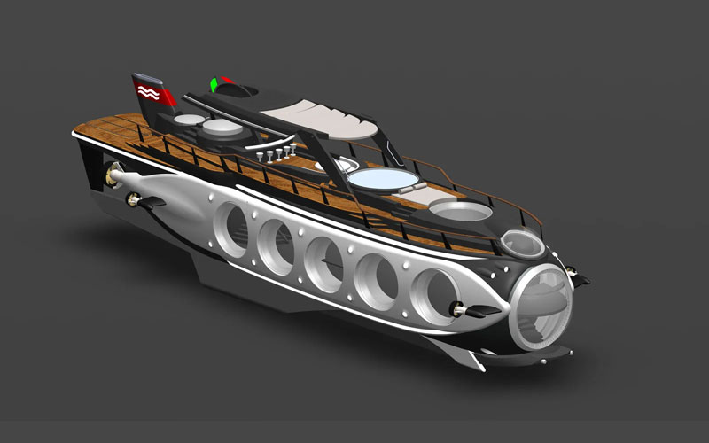 Η U-Boat Worx αποκαλύπτει το υποβρύχιο σούπερ γιοτ Nautilus μήκους 37,5 μέτρων