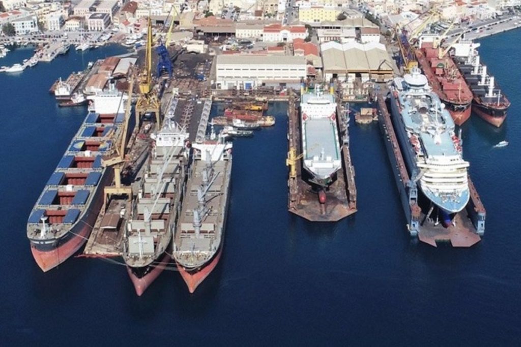 Νεώριο Σύρου: Στο φουλ οι μηχανές – 100% πληρότητα, κλείνουν δουλειές και για τα επόμενα χρόνια