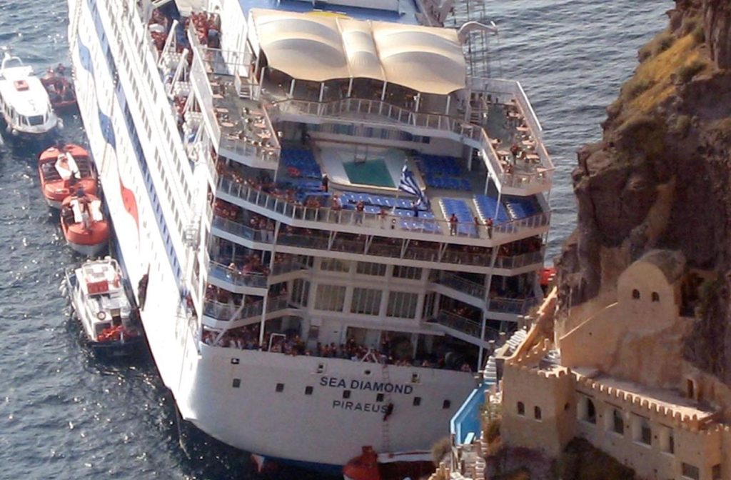 14 χρόνια από το ναυάγιο του «Sea Diamond» (Video)