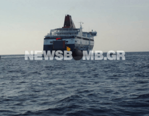 ''Eικόνες και Βίντεο'' από το φλεγόμενο «Νήσος Μύκονος»