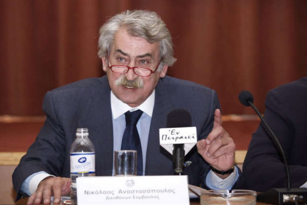Απεβίωσε ο πρώην πρόεδρος του ΟΛΠ Νίκος Αναστασόπουλος