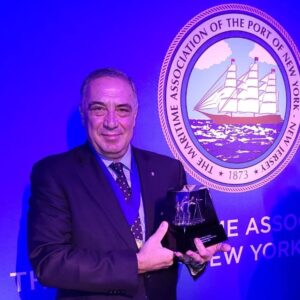 Ο Νίκος Τσάκος βραβεύτηκε στη Νέα Υόρκη ως επιτυχημένος επιχειρηματίας στη Ναυτιλία