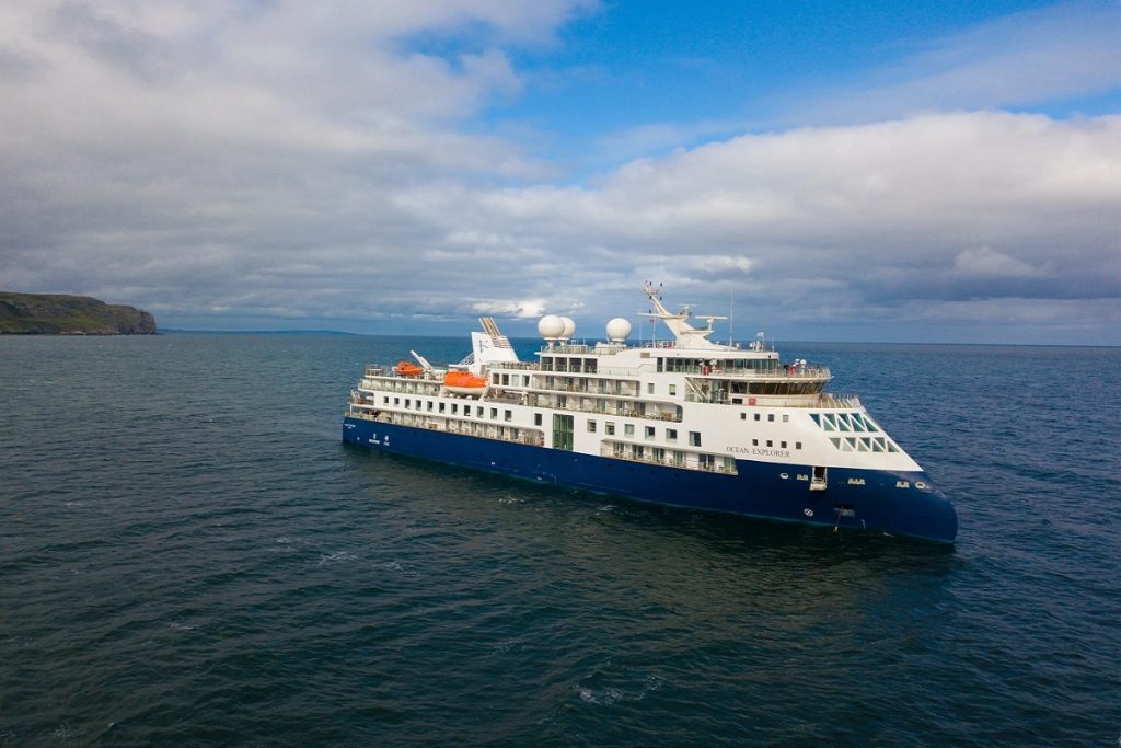 Το κρουαζιερόπλοιο OCEAN EXPLORER προσάραξε στη Γροιλανδία