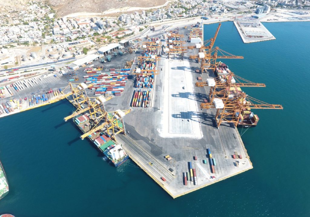 Πέντε νέες ηλεκτρικές γερανογέφυρες στοιβασίας στον ΟΛΠ