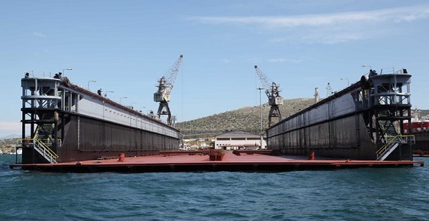 Νέα πλωτή δεξαμενή για πλοία 80.000 τόνων τον χειμώνα στον Πειραιά