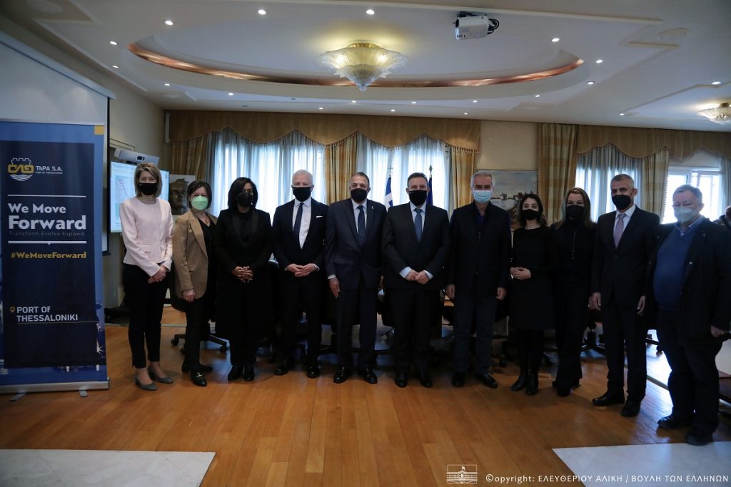 ΟΛΘ: Επίσκεψη αντιπροσωπείας της Παγκόσμιας Διακοινοβουλευτικής Ένωσης Απόδημου Ελληνισμού