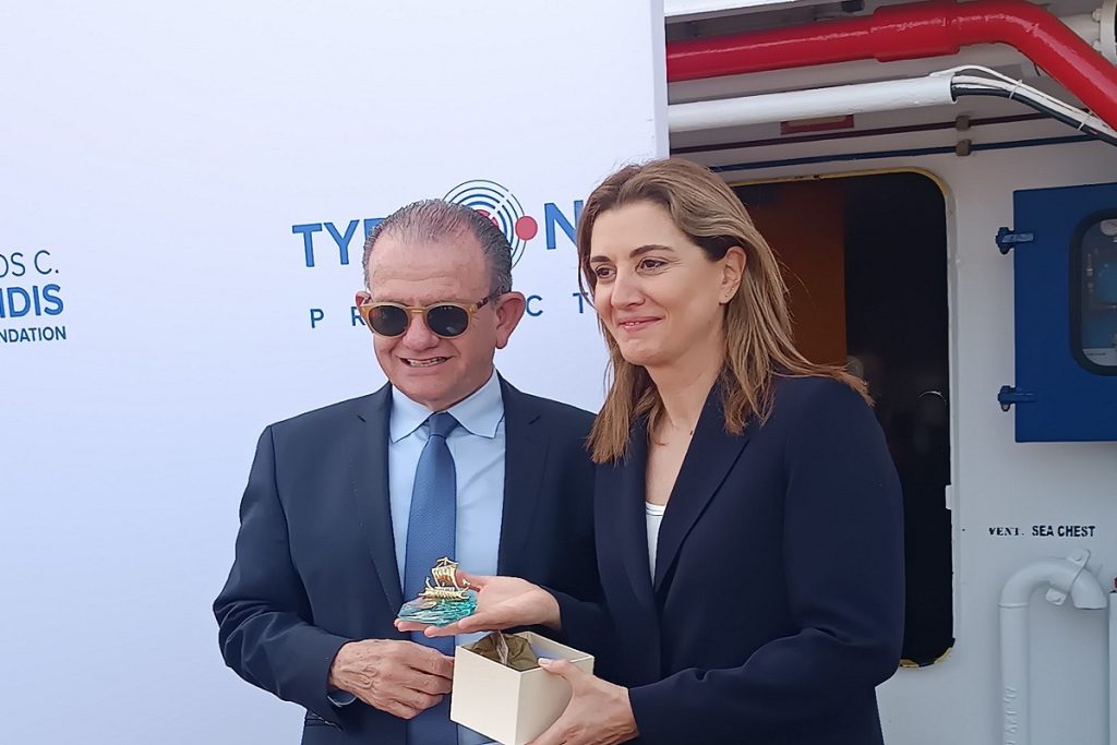 Ο Διευθύνων Σύμβουλος του ΟΛΒ στην εκδήλωση τιμής του Κοινωφελούς Ιδρύματος Αθανάσιος Λασκαρίδης