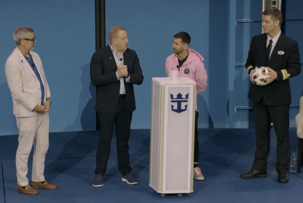 Ο Λιονέλ Μέσι «νονός» του μεγαλύτερου κρουαζιερόπλοιου της ιστορίας! (Video)