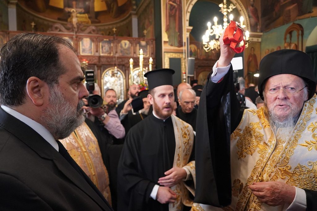 Το Οικουμενικό Πατριαρχείο τιμά τον εφοπλιστή Νικόλαο Δ. Πατέρα