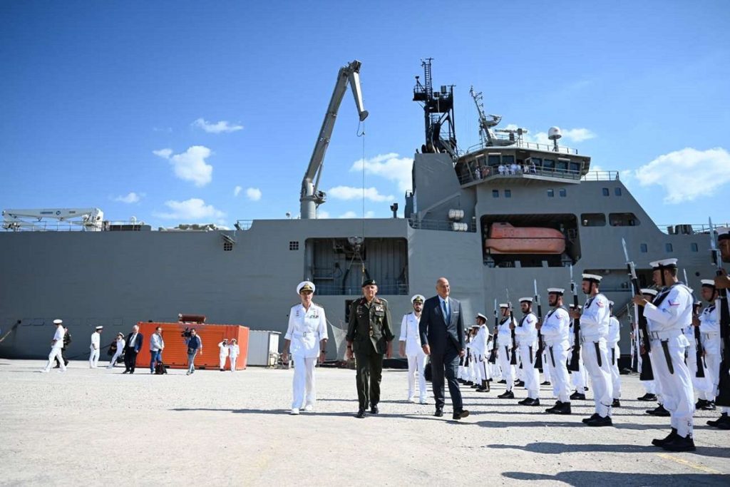 Κι επίσημα στον στόλο του Πολεμικού Ναυτικού το νέο πλοίο «Περσέας»