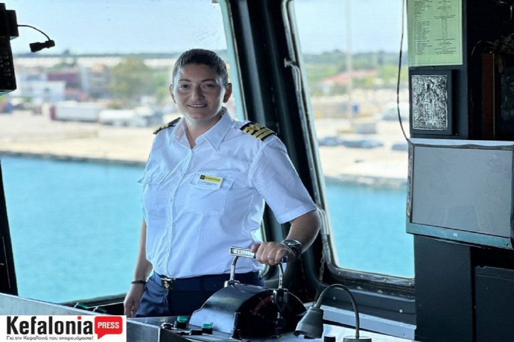Μαριέττα Βυθούλκα: Η πρώτη γυναίκα πλοίαρχος της Levante Ferries
