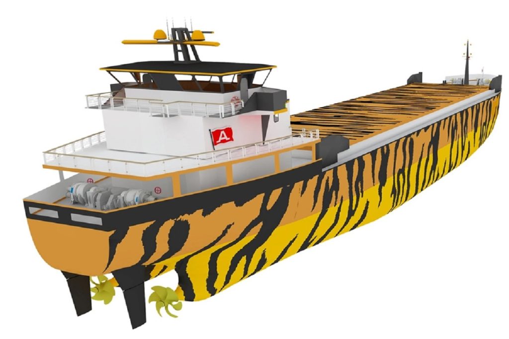 Η Mitsubishi Shipbuilding αποκάλυψε το σχέδιο του υβριδικού ηλεκτρικού παράκτιου δεξαμενόπλοιου