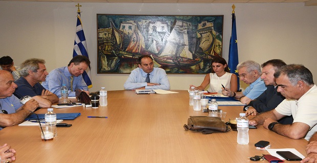 Συνάντηση ΠΝΟ - Υπουργού Ναυτιλίας