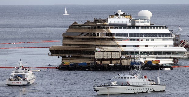 Italy Ship Aground