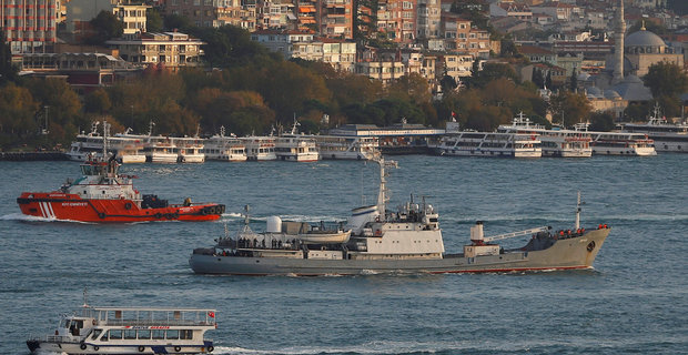 Βυθίστηκε πλοίο του ρωσικού πολεμικού ναυτικού στο Βόσπορο Βυθίστηκε πλοίο του ρωσικού πολεμικού ναυτικού στο Βόσπορο