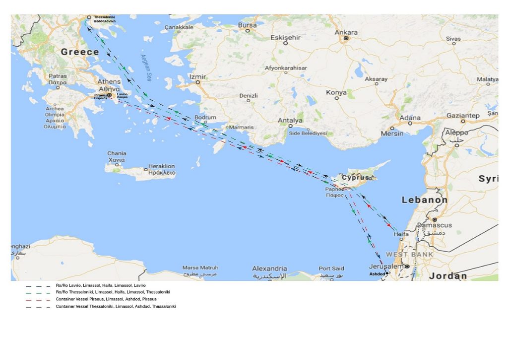 Salamis Shipping: Νέα εμπορική γραμμή Θεσσαλονίκη - Λεμεσός και Θεσσαλονίκη - Ashdod