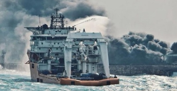 Βυθίστηκε το τάνκερ Sanchi και οι ελπίδες για επιζώντες (videos)