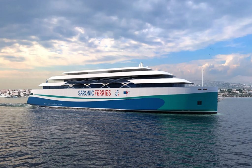 Saronic Ferries: Το 2026 το πρώτο ηλεκτροκίνητο ferry στον Σαρωνικό