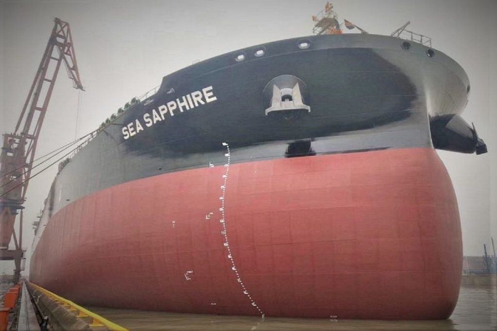 Pantheon Tankers: Παρέλαβε το νεότευκτο δεξαμενόπλοιο «Sea Sapphire»