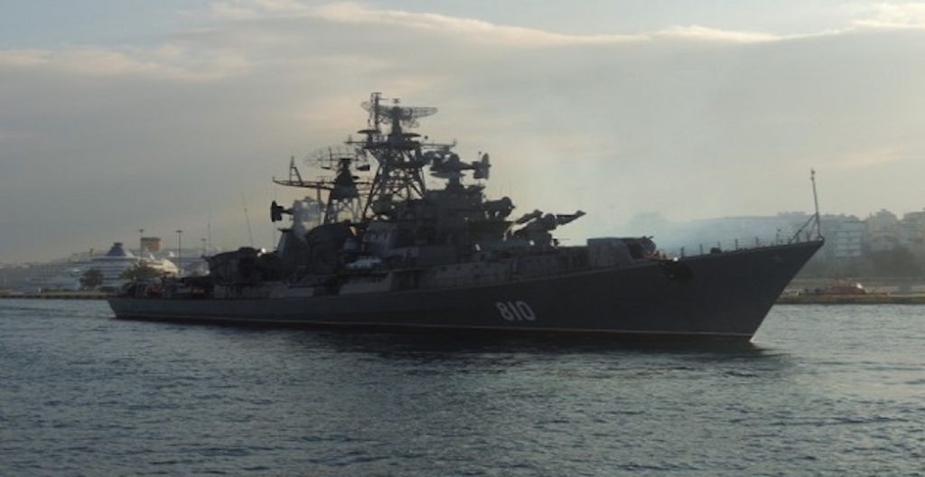 Το Smetlivy 810 όταν είχε έρθει στον Πειραιά πριν από 3 χρόνια...