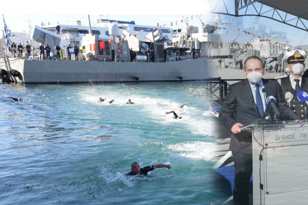 Στον Πειραιά για την τελετή αγιασμού των υδάτων ο ΥΝΑΝΠ κ. Γιάννης Πλακιωτάκης