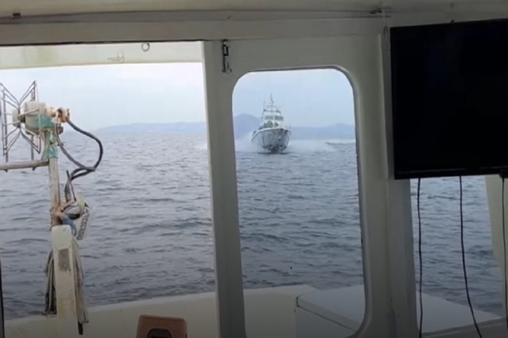 Σαμοθράκη: Σκάφος του Λιμενικού συγκρούστηκε με τούρκικο αλιευτικό (video)