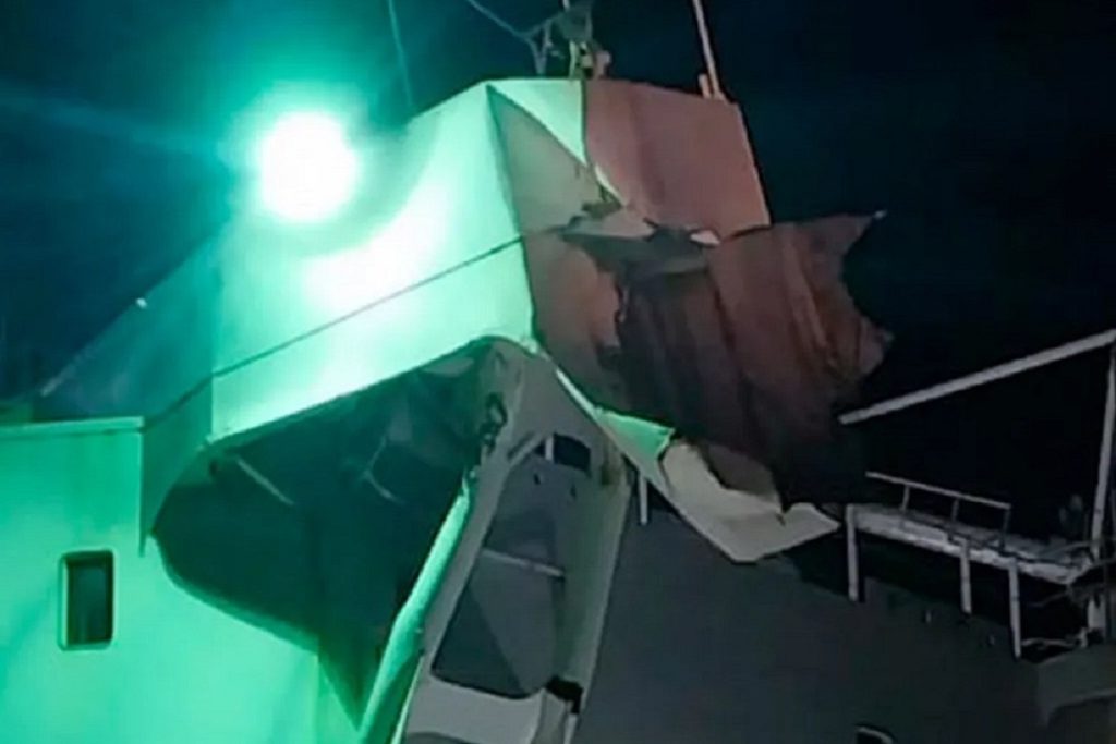 Σύγκρουση δυο φορτηγών πλοίων στα ανοιχτά του Ράμαλο - Και τα δυο υπέστησαν ζημιές