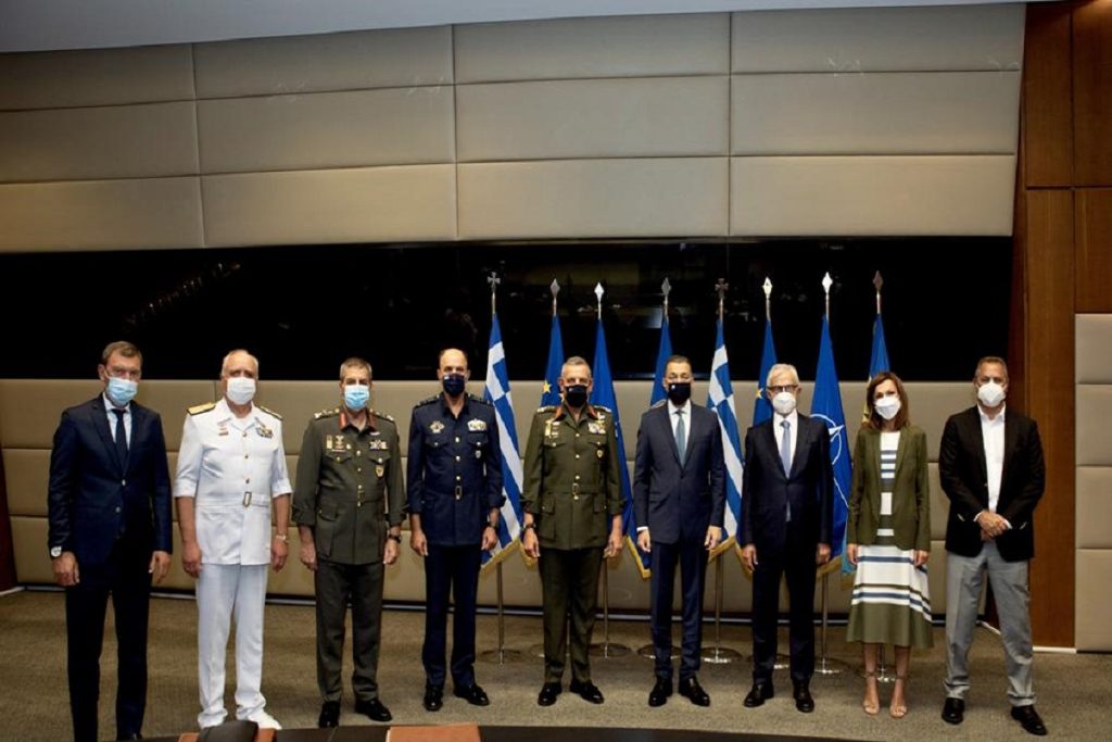 Τελετή προς τιμήν της ΣΥΝ-ΕΝΩΣΙΣ από το Υπουργείο Εθνικής Άμυνας