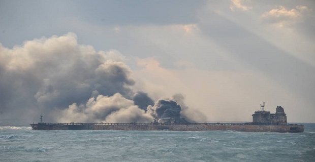 Βρέθηκαν άλλοι δύο νεκροί και το “μαύρο κουτί” στο τάνκερ Sanchi Βρέθηκαν άλλοι δύο νεκροί και το “μαύρο κουτί” στο τάνκερ Sanchi