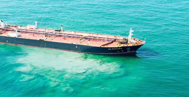 Tanker free after grounding off Galveston, Texas
