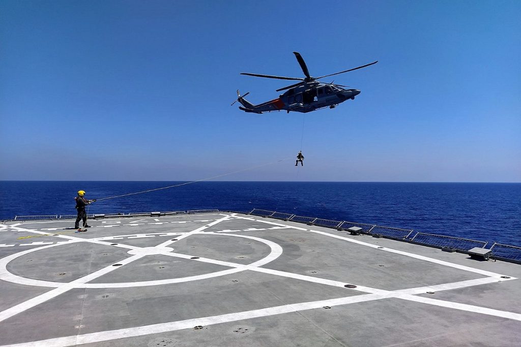 Τραυματισμός σε φρεγάτα του Πολεμικού Ναυτικού