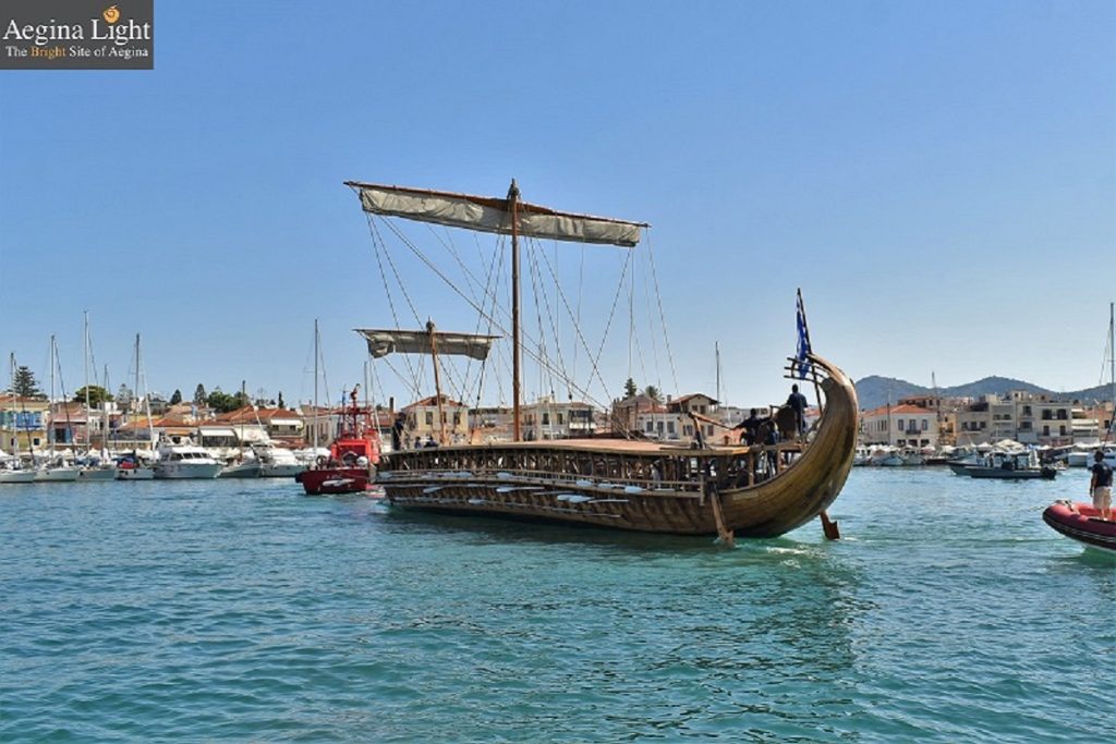 Η τριήρης για δεύτερη φορά στην σύγχρονη Αίγινα (photos)