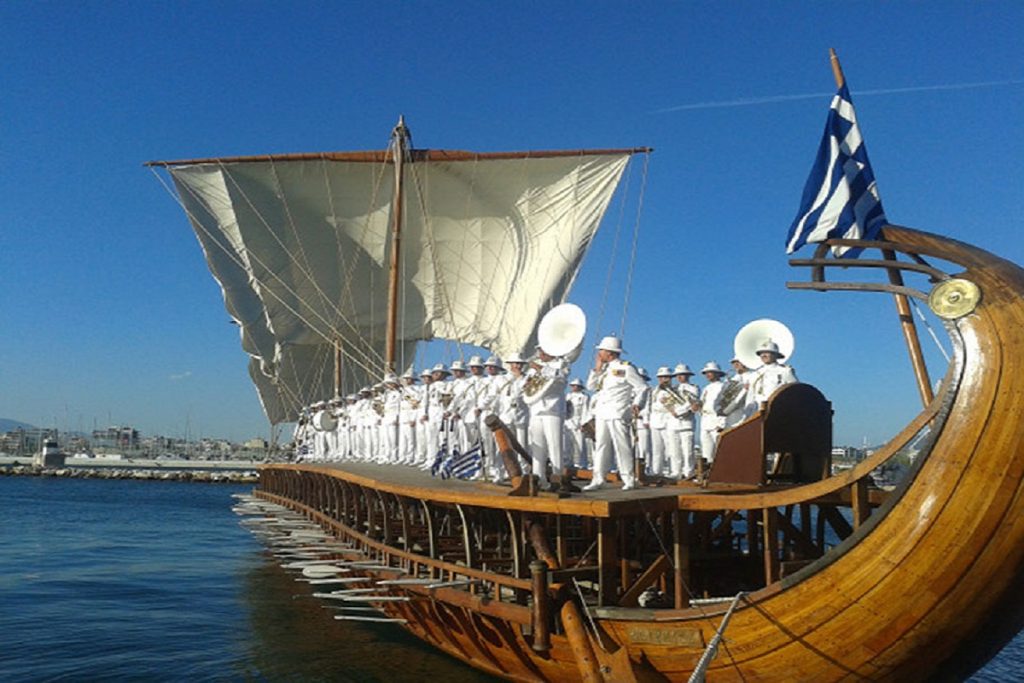 Ημέρες Θάλασσας 2023: Η Τριήρης «Ολυμπιάς» στον Πειραιά