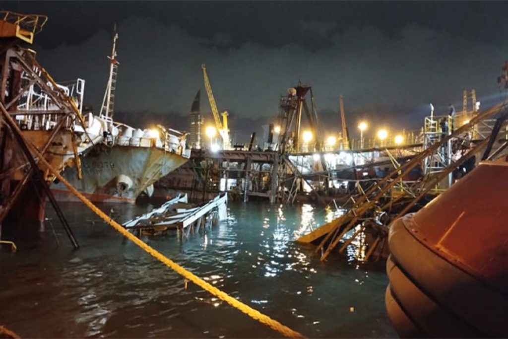 Βυθίστηκε η πλωτή δεξαμενή του Τσάκου στην Ουρουγουάη- ΒΙΝΤΕΟ