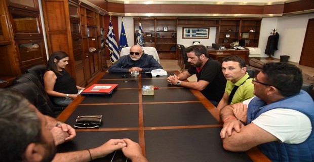 Συνάντηση για το ναυπηγείο Νεωρίου Σύρου