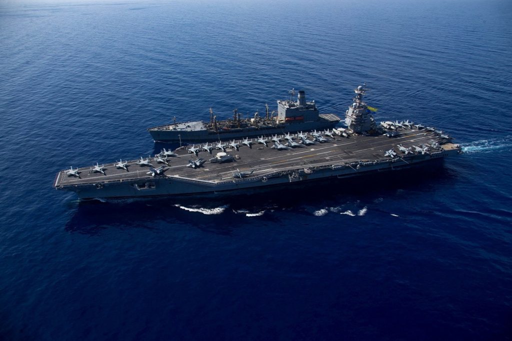 Στη Σούδα το Αμερικανικό αεροπλανοφόρο "USS Gerald Ford" αξίας 12,9 δις δολαρίων