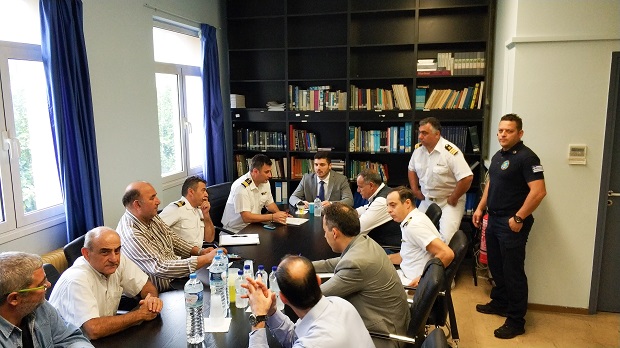 Επίσκεψη στο ΚΕΣΕΝ του Γενικού Γραμματέα του Υπουργείου Ναυτιλίας και Νησιωτικής Πολιτικής [φωτο]