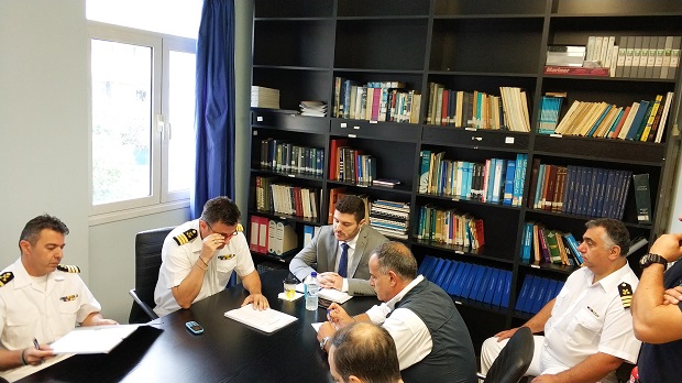 Επίσκεψη στο ΚΕΣΕΝ του Γενικού Γραμματέα του Υπουργείου Ναυτιλίας και Νησιωτικής Πολιτικής [φωτο]