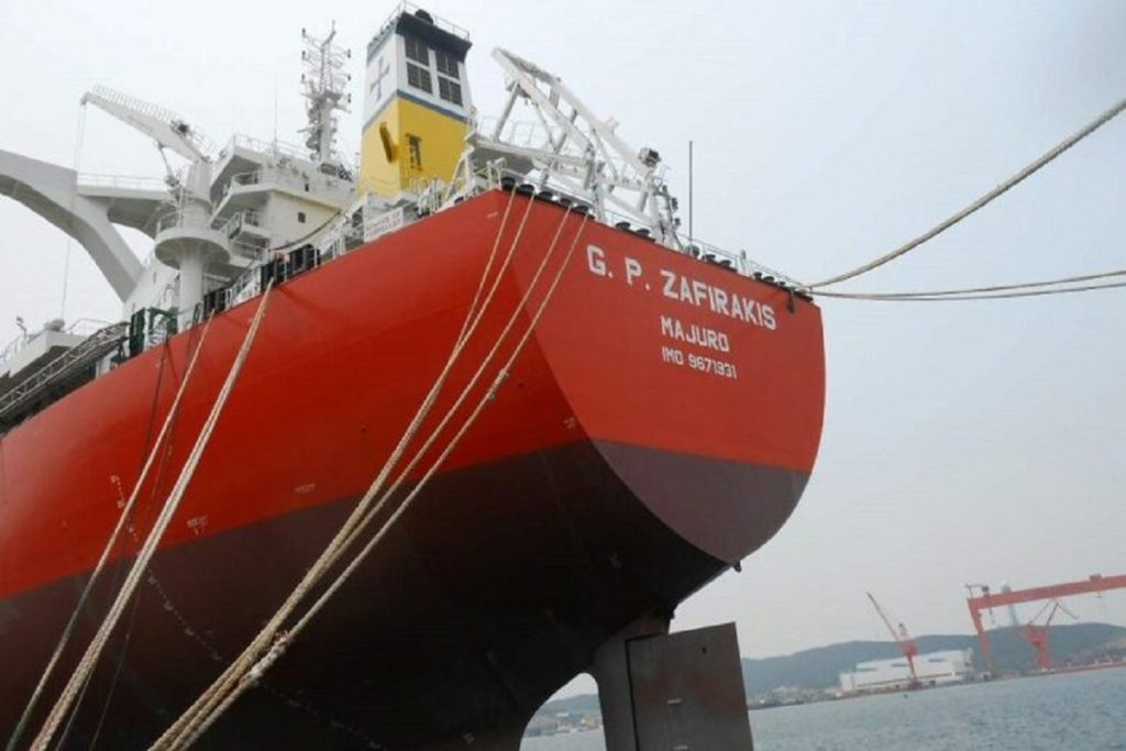 Η Diana Shipping ξεκινά το έτος με χρονοναύλωση του φορτηγού πλοίου cape size GP Zafirakis