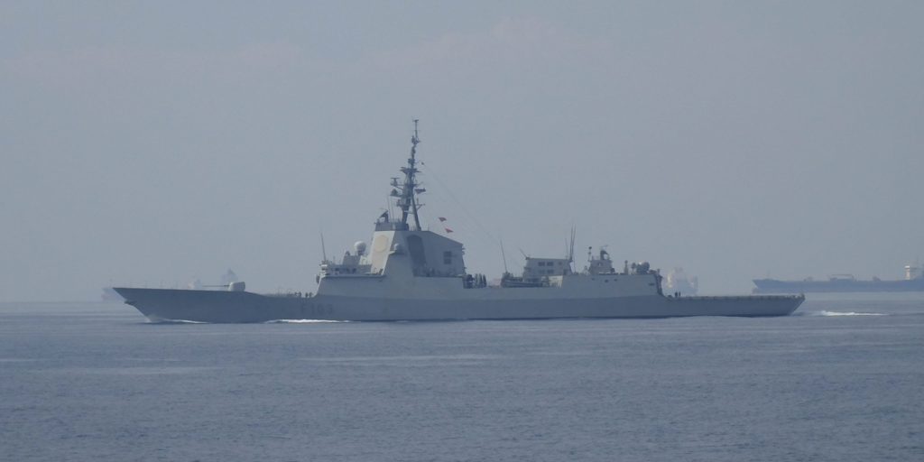 Αναχώρησε από τον Πειραιά η Ισπανική φρεγάτα Blas De Lezo (video)