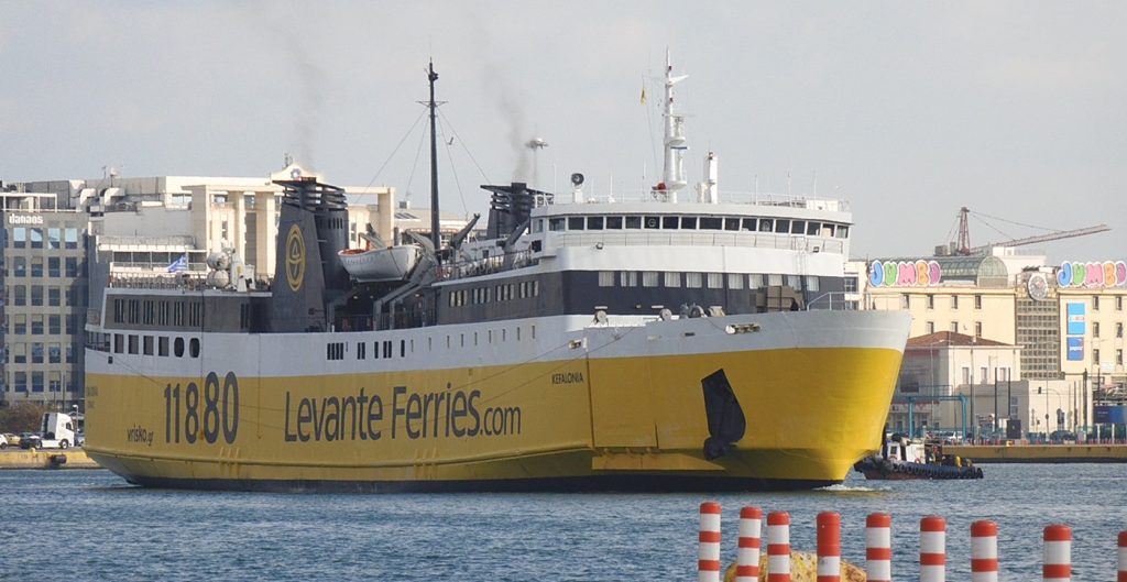 Ξεκίνησε για Κύθηρα το «ΚΕΦΑΛΟΝΙΑ» της Levante Ferries (video)